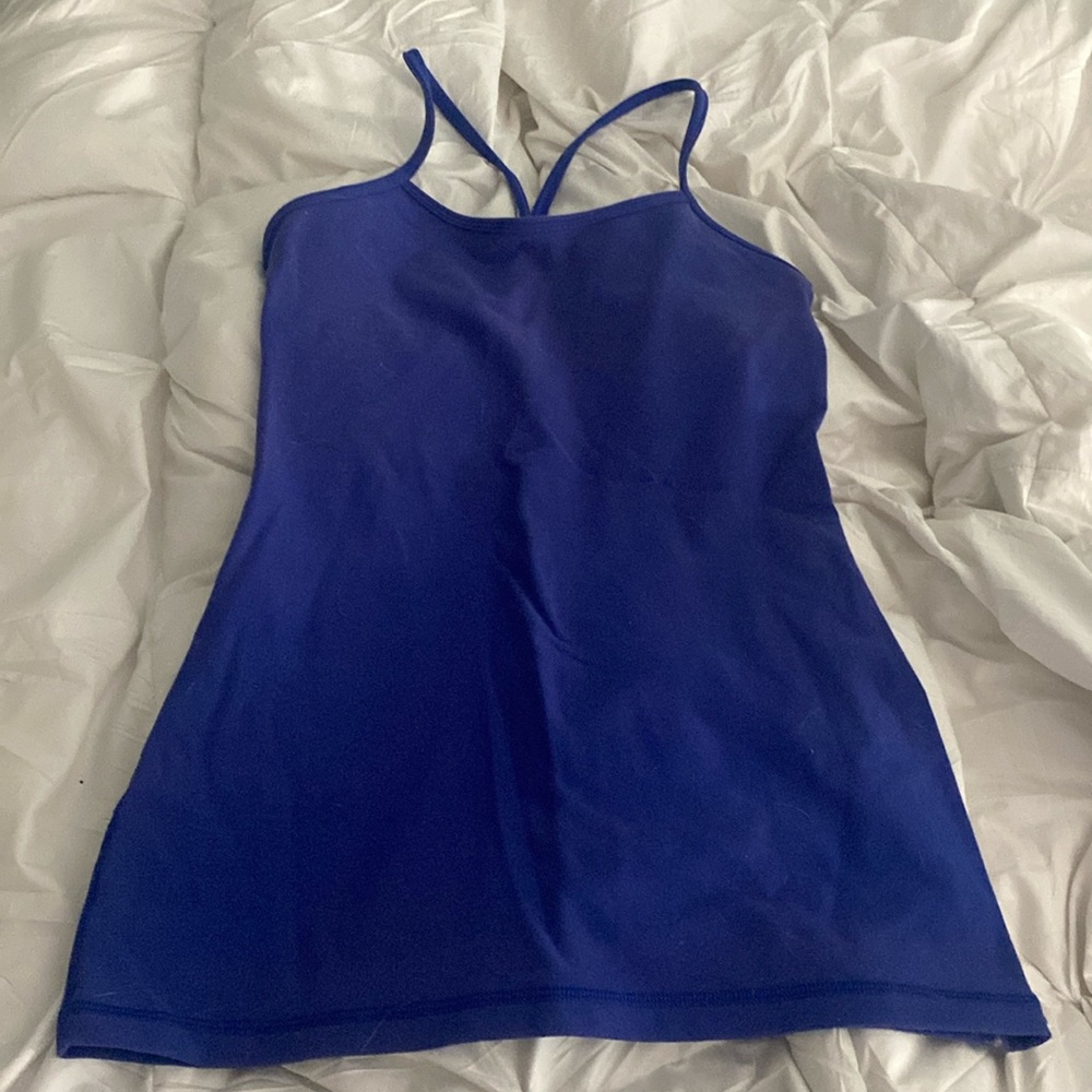 A lululemon royal blue tank top